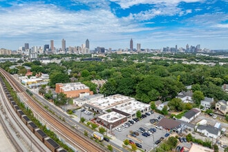 900 Dekalb Ave NE, Atlanta, GA - VUE AÉRIENNE  vue de carte