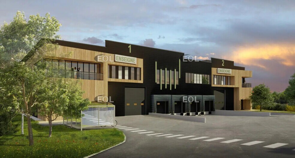 Local d’activités dans Villeparisis à louer - Photo de l’immeuble – Image 1 sur 6