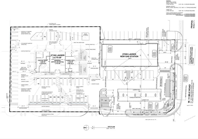 27100 Lahser Rd, Southfield, MI à louer - Photo de l’immeuble – Image 2 sur 3
