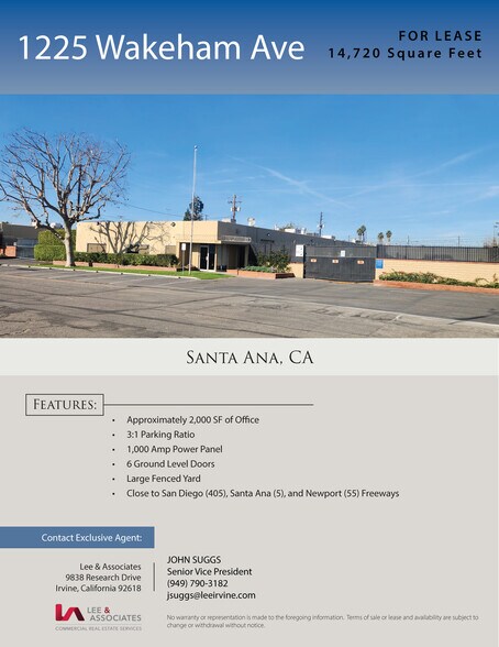 1225 Wakeham Ave, Santa Ana, CA à louer - Photo de l’immeuble – Image 3 sur 6