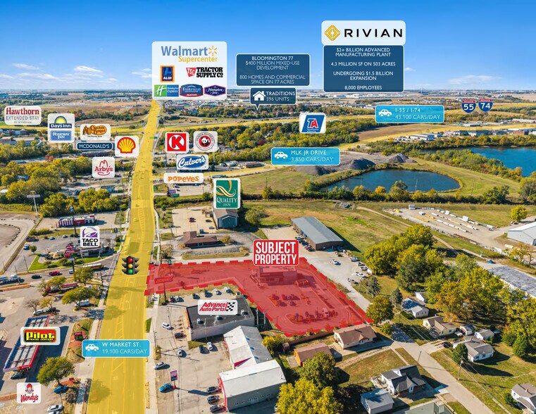 1609 Market st, Bloomington, IL à vendre - Photo de l’immeuble – Image 3 sur 5