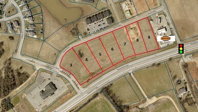 Russellville Rd, Bowling Green, KY - VUE AÉRIENNE  vue de carte
