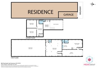 865 Post St, San Francisco, CA à louer Plan d’étage– Image 1 sur 1