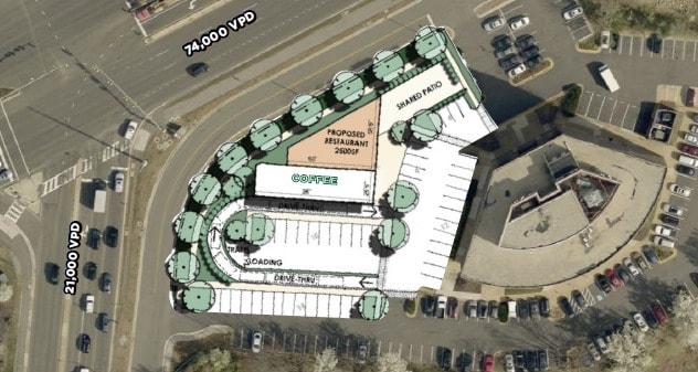 5845 Richmond Hwy, Alexandria, VA à louer Plan d’étage– Image 1 sur 1