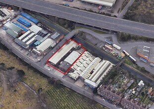 Moor Ln, Birmingham, WMD - Vue aérienne vue de carte