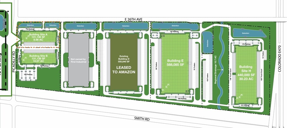 22000 E 26th Ave, Aurora, CO à vendre - Plan de site – Image 3 sur 4