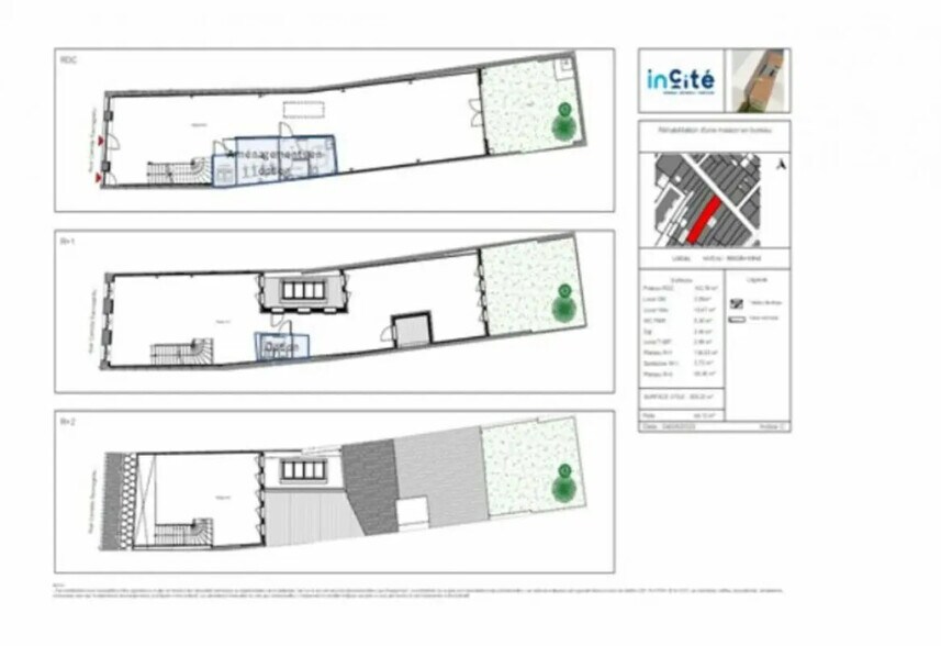 Local commercial dans Bordeaux à louer - Plan d’étage – Image 3 sur 3