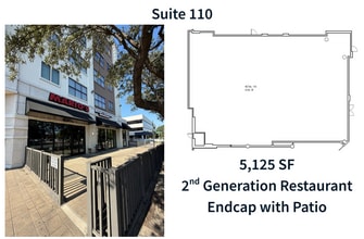 4123 Cedar Springs Rd, Dallas, TX à louer Plan d’étage– Image 2 sur 2