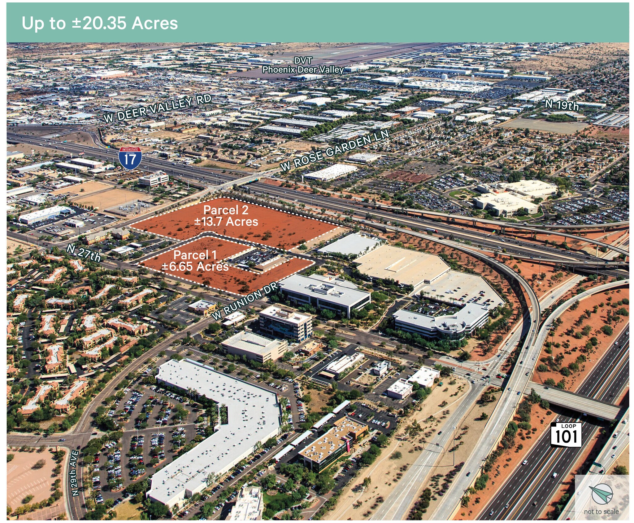 SWC I-17 & Rose Garden Ln, Phoenix, AZ à vendre Aérien– Image 1 sur 4