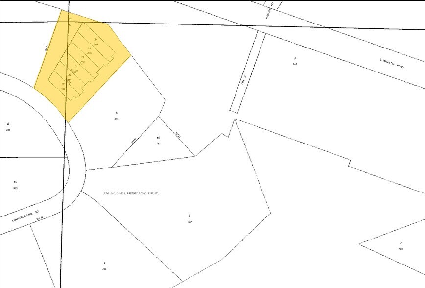 483 Commerce Park Dr SE, Marietta, GA à louer - Plan cadastral – Image 3 sur 5
