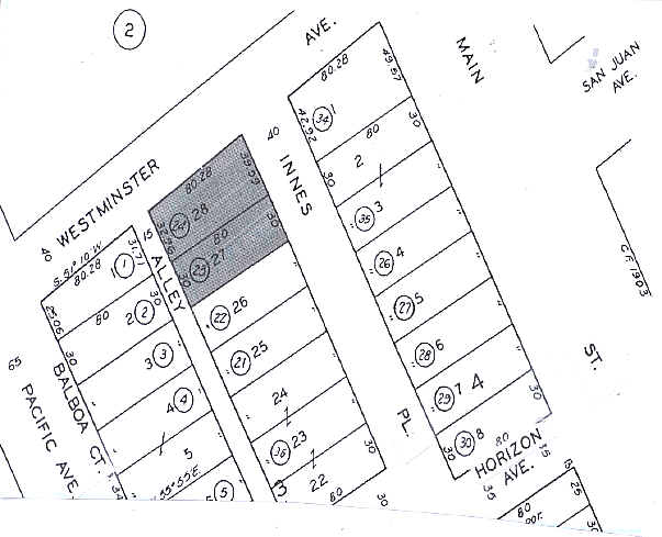 120 Westminster Ave, Venice, CA à vendre - Plan cadastral – Image 2 sur 30