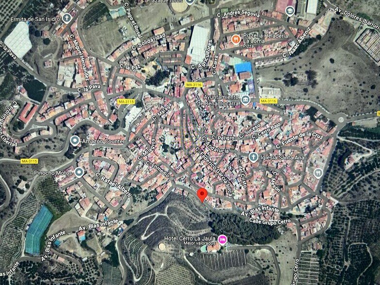 Terrain dans Benamocarra, Málaga à vendre - Plan de site – Image 1 sur 8