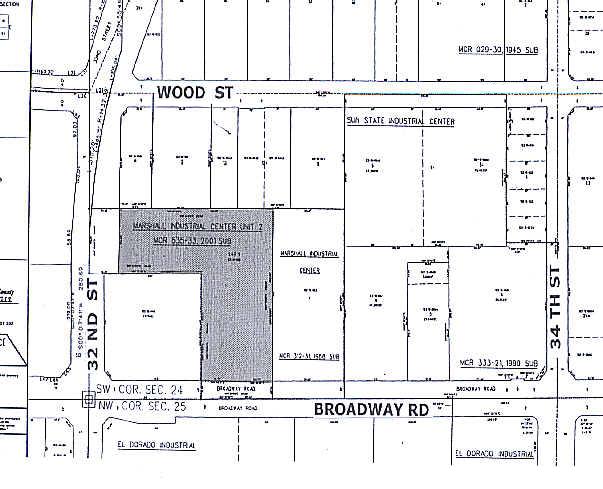 3230 E Broadway Rd, Phoenix, AZ à louer - Plan cadastral – Image 2 sur 7