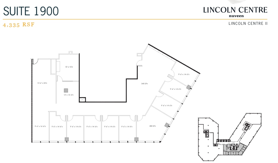 5400 Lyndon B Johnson Fwy, Dallas, TX à louer Plan d’étage– Image 1 sur 1