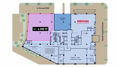 660 N Capitol St NW, Washington, DC à louer Plan de site– Image 2 sur 2