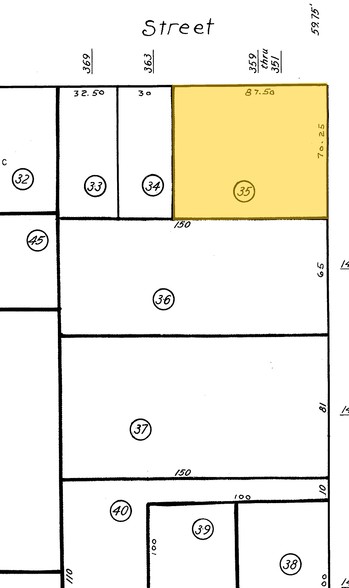 351-359 15th St, Oakland, CA à louer - Plan cadastral – Image 2 sur 12