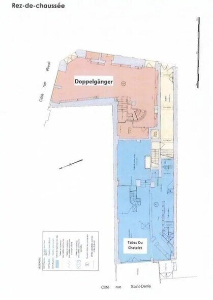 Local commercial dans Paris à vendre - Plan d’étage – Image 2 sur 4