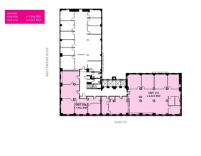 1680 N Vine St, Hollywood, CA à louer Plan d’étage– Image 1 sur 1