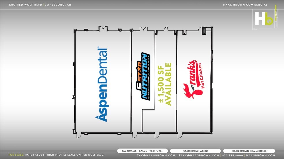 2203 Red Wolf Blvd, Jonesboro, AR à louer - Photo de l’immeuble – Image 2 sur 4