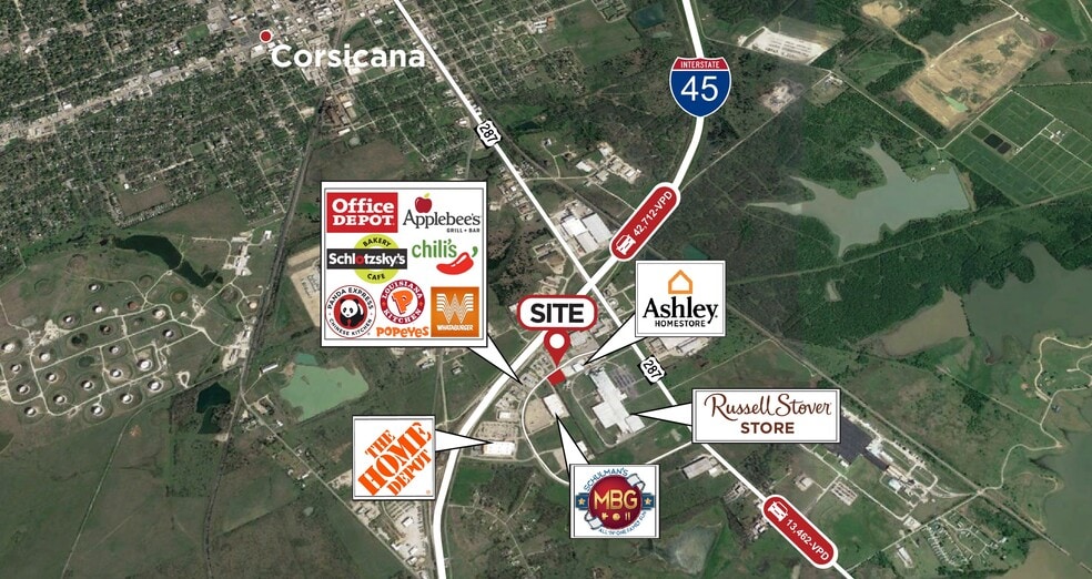 0 Corsicana Crossing Blvd, Corsicana, TX à louer - Photo de l’immeuble – Image 2 sur 4