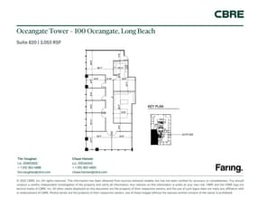 100 Oceangate, Long Beach, CA à louer Plan d’étage– Image 1 sur 1