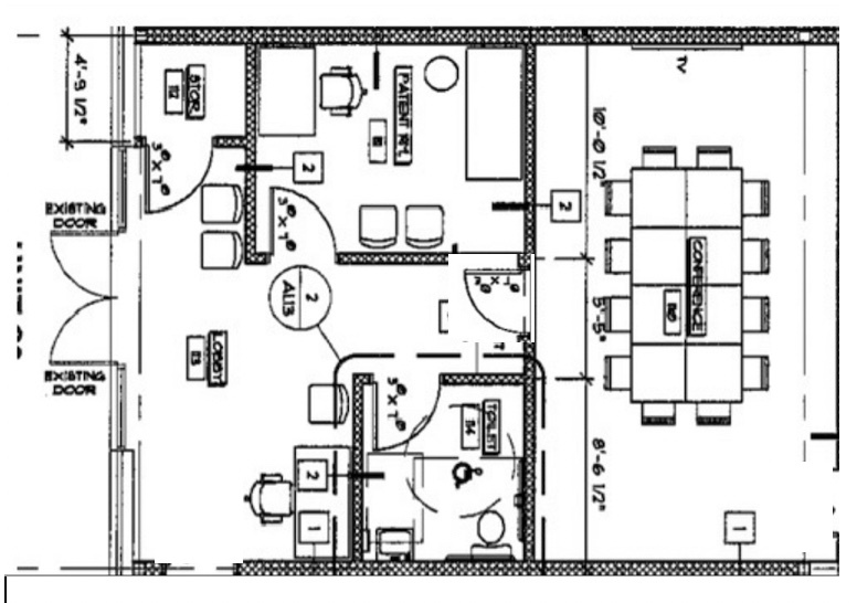 5013 Old Buncombe Rd, Greenville, SC à louer Plan d’étage– Image 1 sur 2