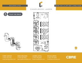 2850 E Camelback Rd, Phoenix, AZ à louer Plan d’étage– Image 1 sur 1