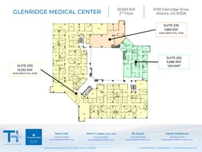 5730 Glenridge Dr NE, Atlanta, GA à louer Plan d’étage– Image 2 sur 2