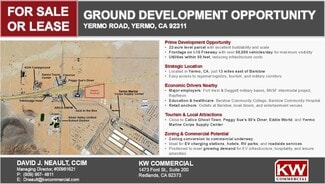 Plus de détails pour 0 Yermo Rd, Yermo, CA - Terrain à vendre