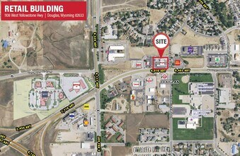 1108 Yellowstone Hwy, Douglas, WY - Vue aérienne  vue de carte - Image1