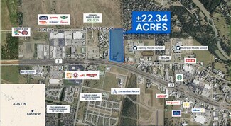 Plus de détails pour 615 W Sh 71, Bastrop, TX - Terrain à vendre