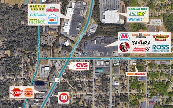 1271 Gray Hwy, Macon-Bibb, GA - VUE AÉRIENNE  vue de carte