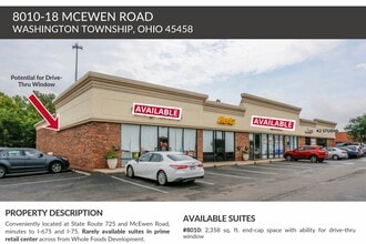 8010-8018 McEwen Rd, Centerville, OH à louer Photo de l’immeuble– Image 1 sur 6