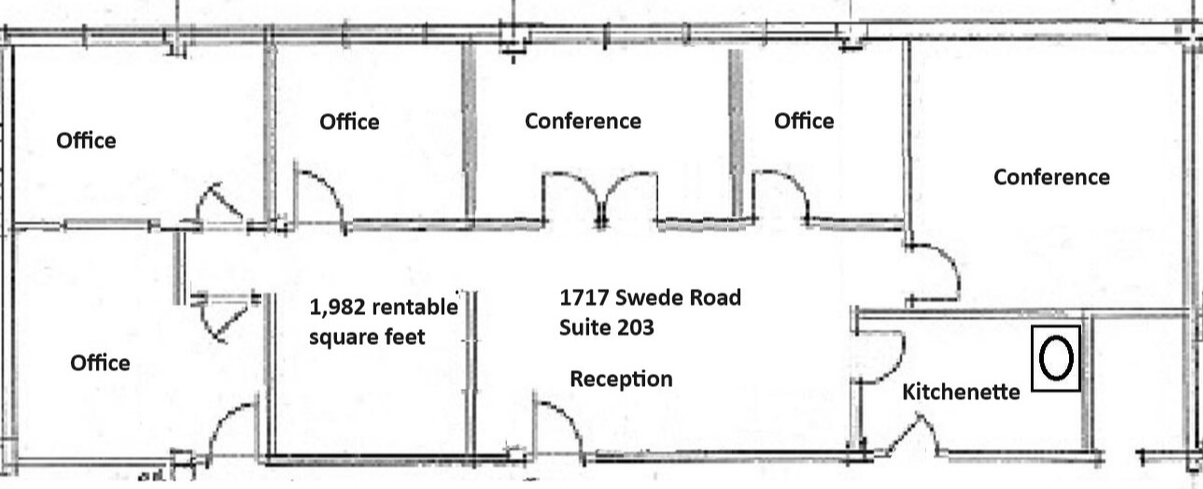 1717 Swede Rd, Blue Bell, PA à louer Plan d’étage– Image 1 sur 1