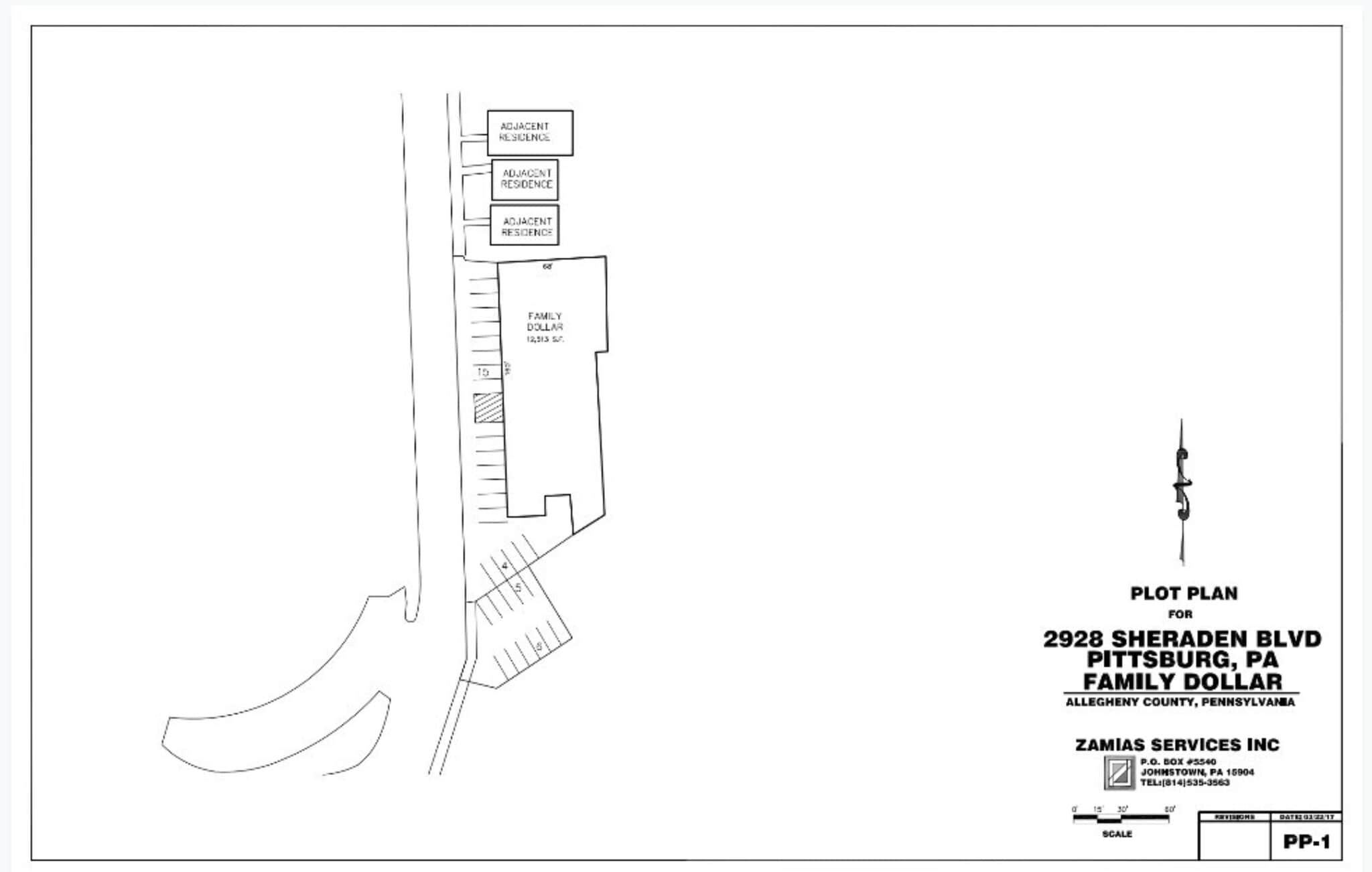 2928 Sheraden Blvd, Pittsburgh, PA à louer Plan de site– Image 1 sur 1