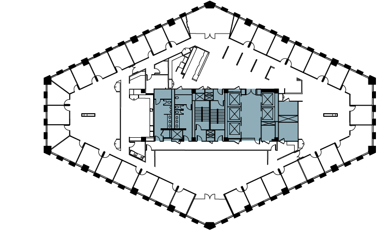 201 Mission St, San Francisco, CA à louer Plan d’étage– Image 1 sur 1