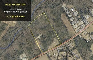 Plus de détails pour 5645 GA Highway 20, Loganville, GA - Terrain à vendre