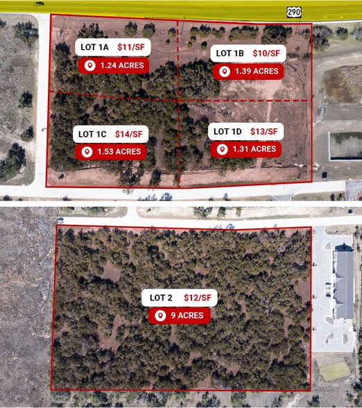 SWC Of US 290 & Sawyer Ranch Rd, Austin, TX à vendre - Photo de l’immeuble – Image 2 sur 30
