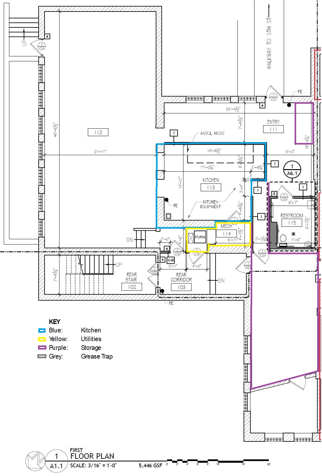 800 Fifth Street, West Elizabeth, PA 15088, Elizabeth, PA à louer Plan d’étage– Image 1 sur 2