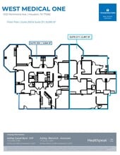 12121 Richmond Ave, Houston, TX à louer Plan d’étage– Image 2 sur 2