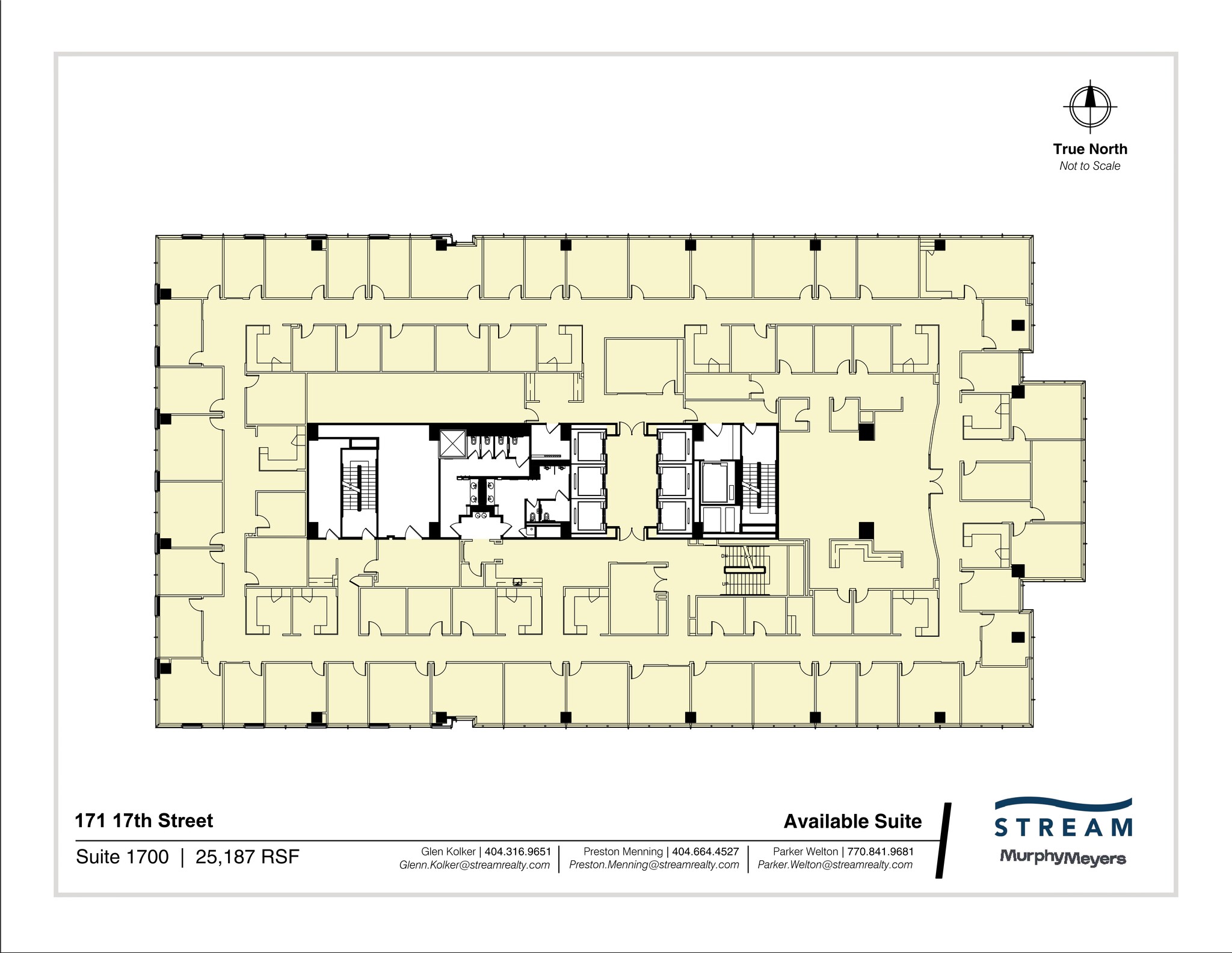 171 17th St NW, Atlanta, GA à louer Plan de site– Image 1 sur 1