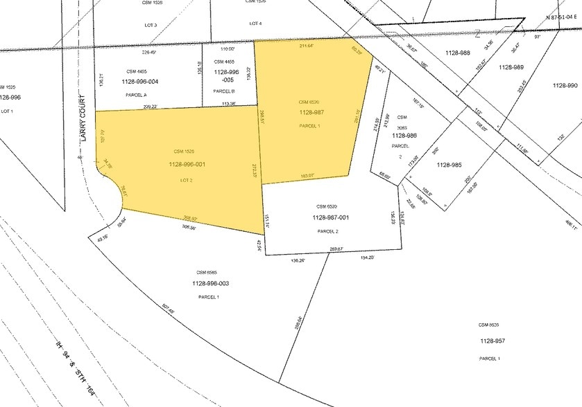 20855 Watertown Rd, Waukesha, WI à louer - Plan cadastral – Image 3 sur 8