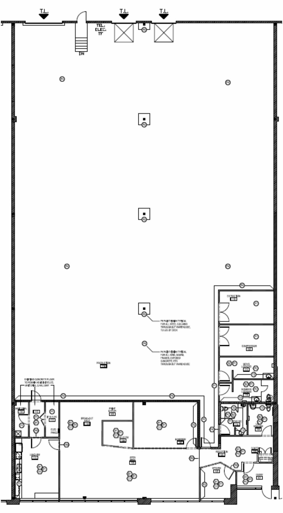 3550 Laird Rd, Mississauga, ON à louer Plan d’étage– Image 1 sur 4