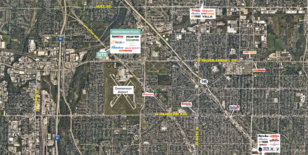 10330 W Silver Spring Dr, Milwaukee, WI à louer - Photo de l’immeuble – Image 3 sur 5