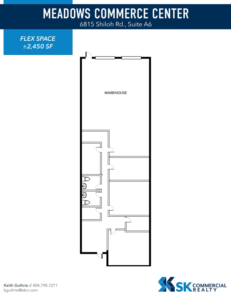 6835 Shiloh Rd E, Alpharetta, GA à louer Plan d’étage– Image 1 sur 1