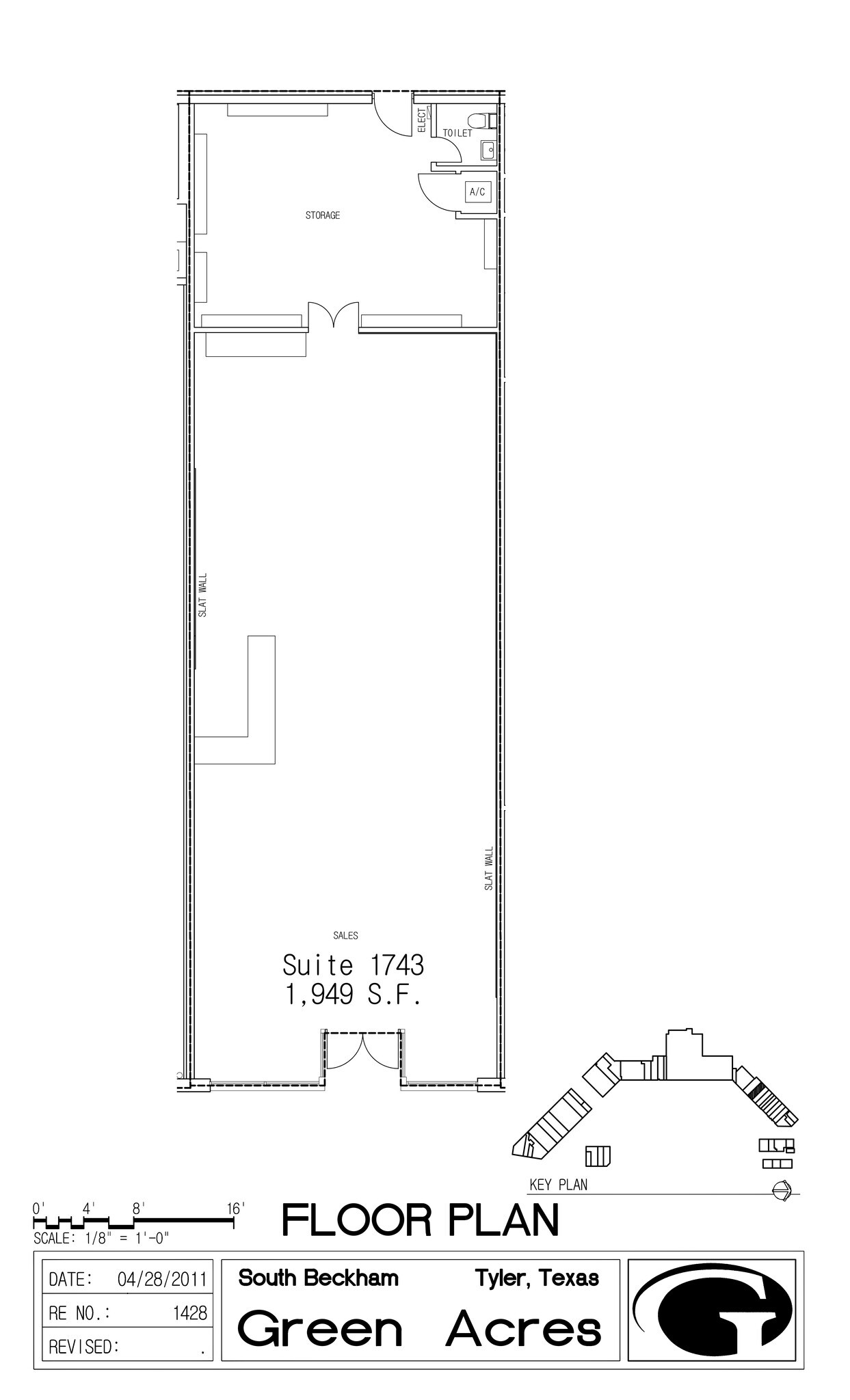 1700-1880 Troup Hwy, Tyler, TX à louer Plan de site– Image 1 sur 1