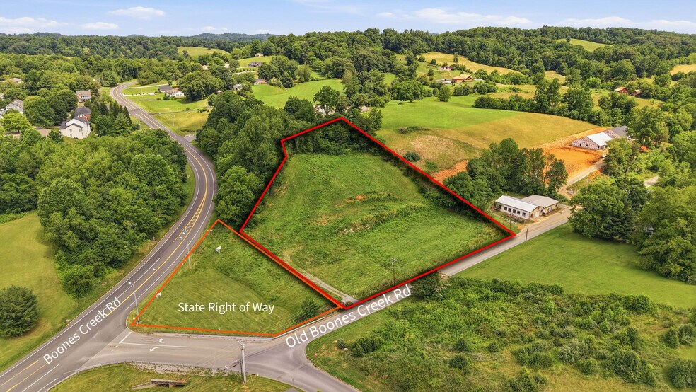 809 Old Boones Creek Rd, Jonesborough, TN à vendre - Aérien – Image 1 sur 12