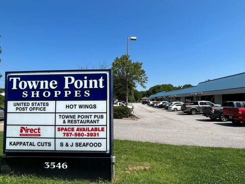 3574-3582 Towne Point Rd, Portsmouth, VA à louer - Photo de l’immeuble – Image 1 sur 3