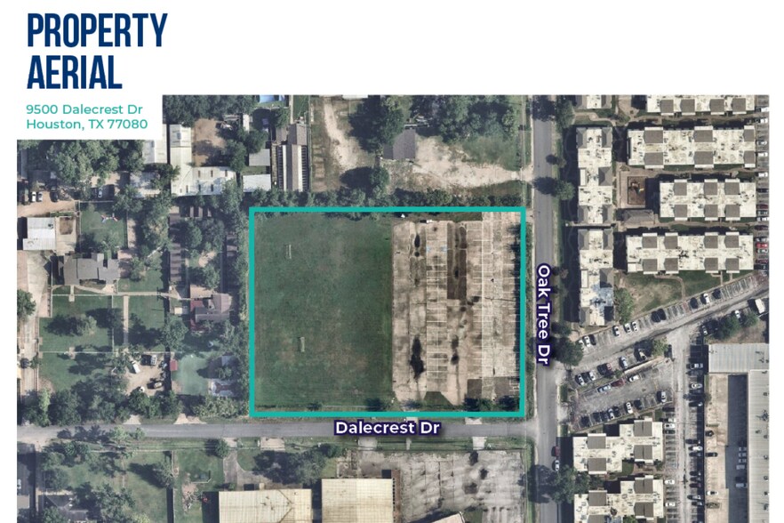 9500 Dalecrest Dr, Houston, TX à vendre - Photo de l’immeuble – Image 2 sur 5