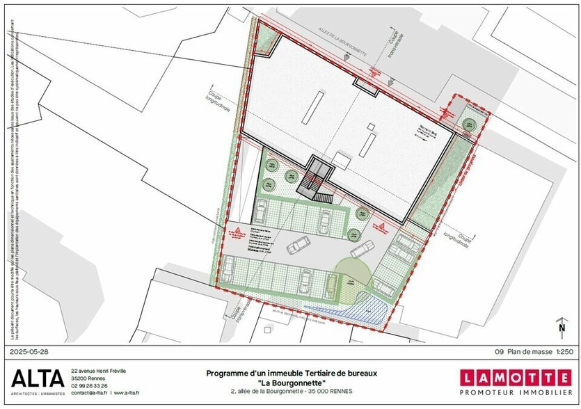 Bureau dans Rennes à vendre - Plan de site – Image 2 sur 2